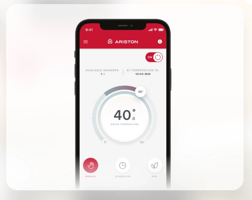 Kết nối Wifi, bật máy qua ứng dụng di động