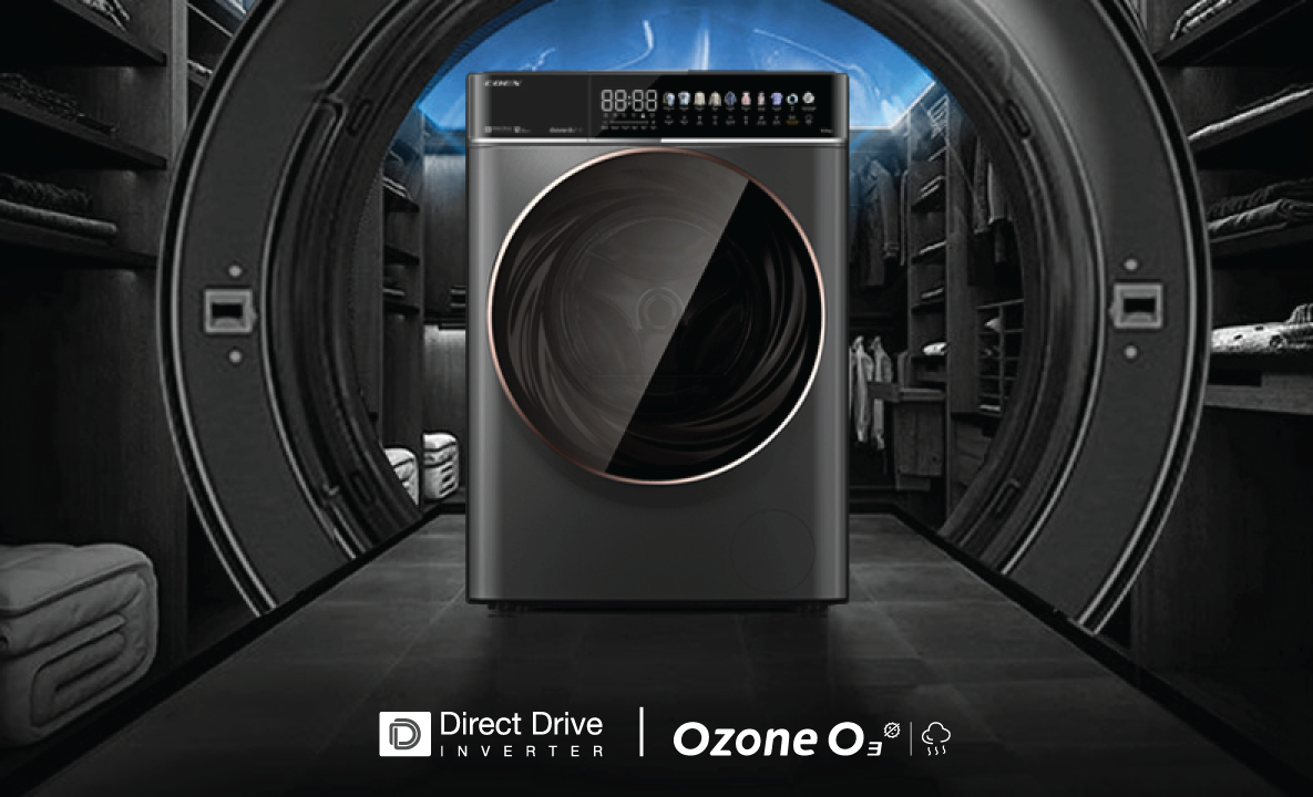 Máy giặt lồng ngang AI DD INVERTER 10.5kg COEX FW-11CW1412GB