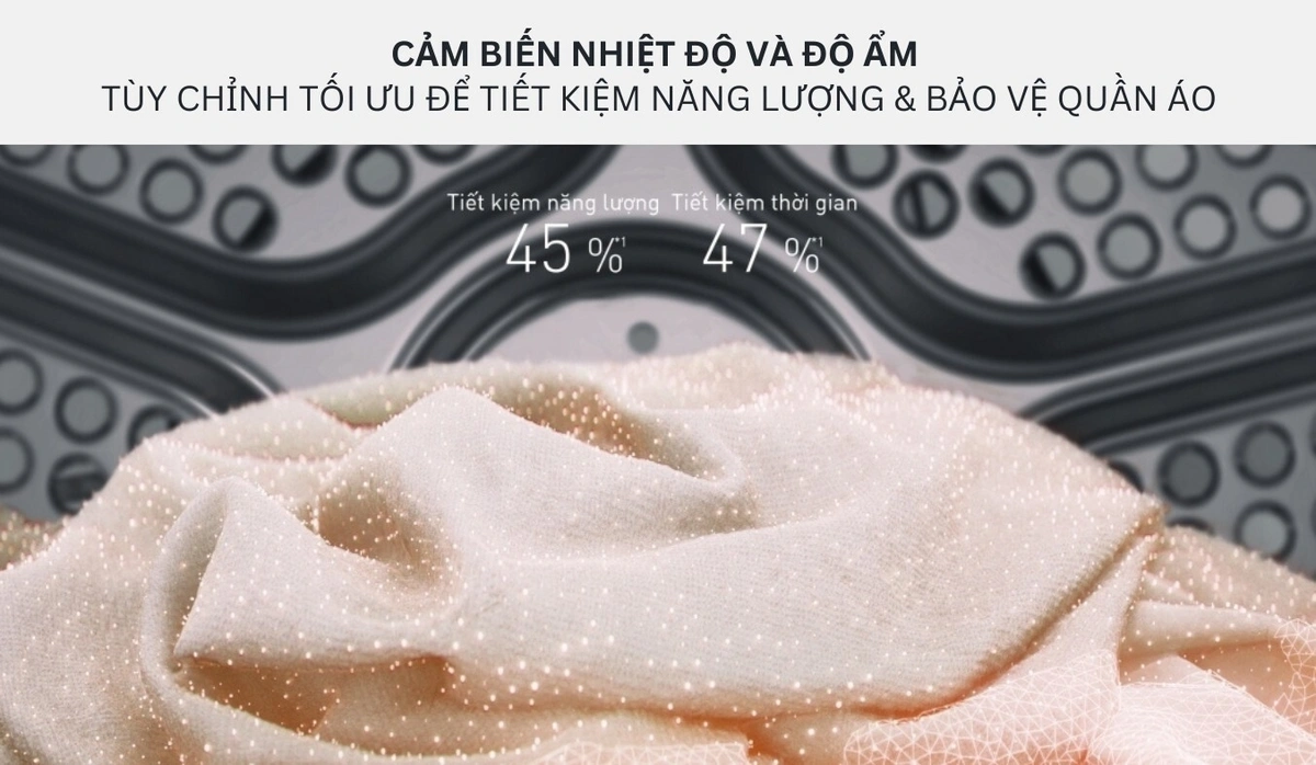 Máy sấy bơm nhiệt Heat Pump Panasonic Inverter 10.5Kg NH-EH05JD1BV