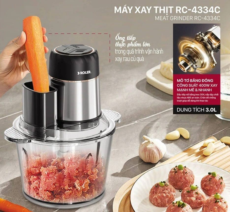 Máy xay Roler RC-4334C