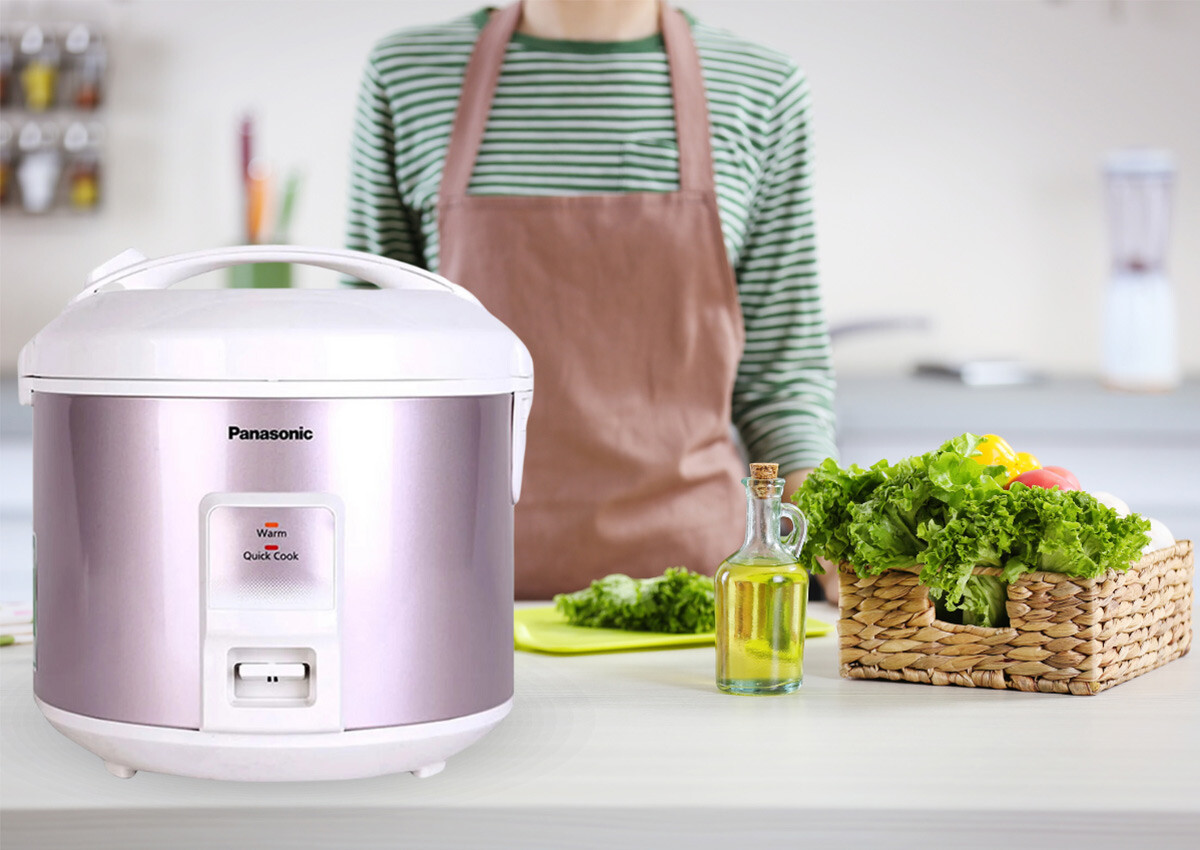 Nồi cơm điện cơ 1,8L Panasonic SR-MVQ18FRAX