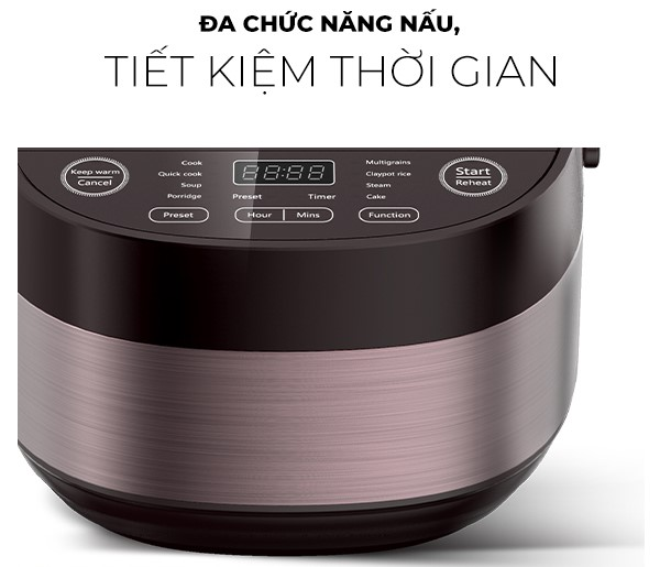 Nồi cơm điện tử 1.5 lít Coex CR-3452A