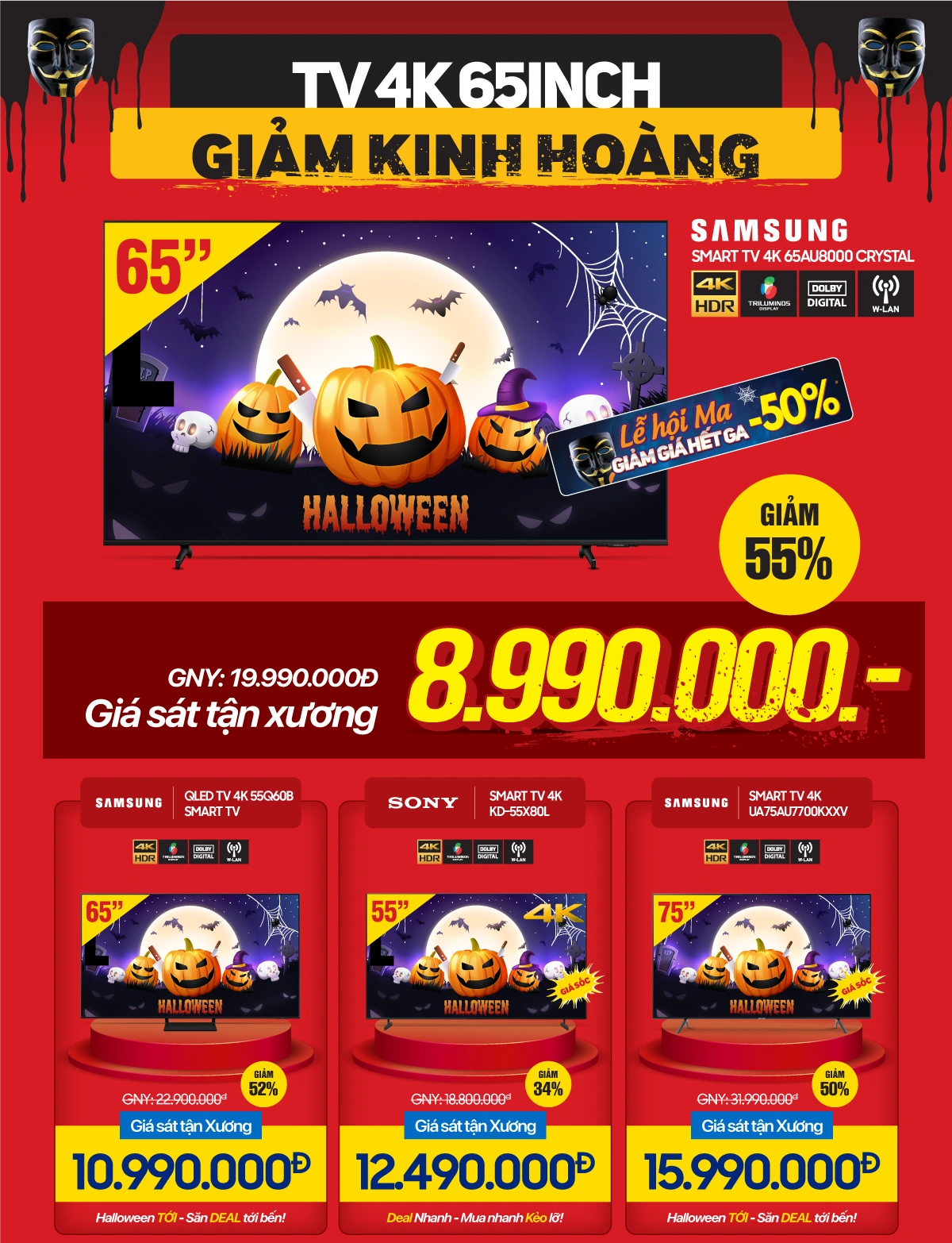 Săn Deal Giải Trí - Giảm Giá Cực Sốc Chỉ Từ 6.990.000đ