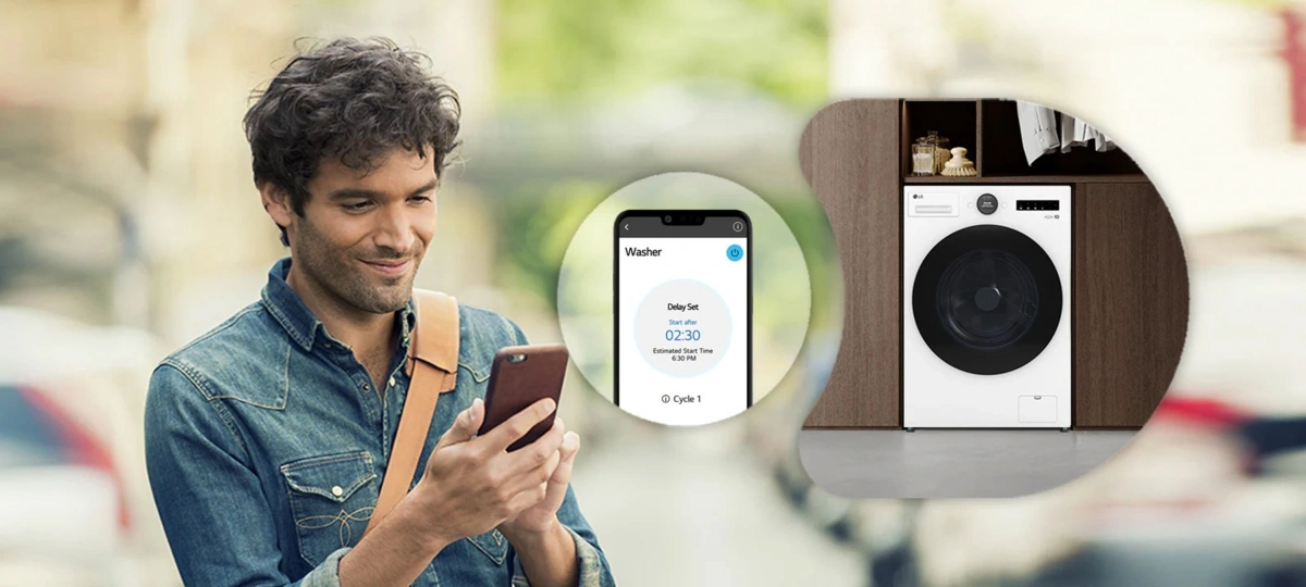 Smart Pairing™ và LG ThinQ™ – Giặt giũ trong kỷ nguyên số