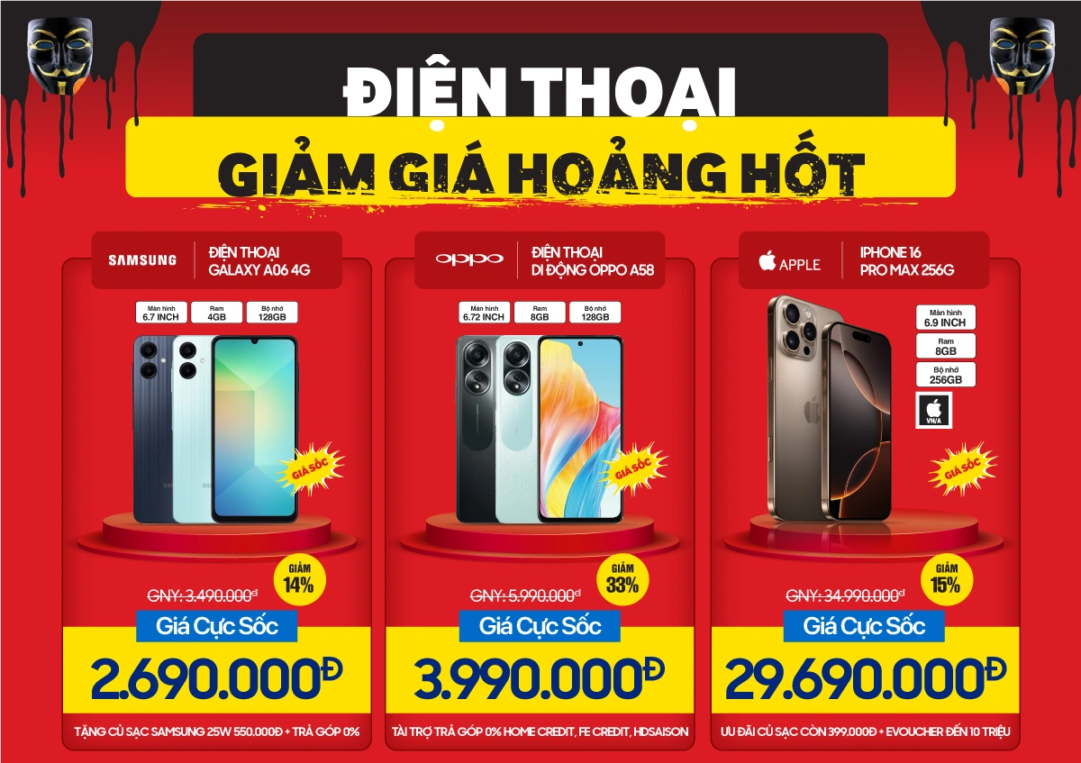 Smartphone, phụ kiện công nghệ rẻ vô đối - Chỉ từ 99K