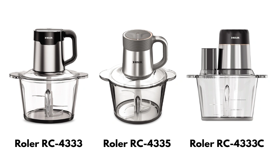 So sánh thông số 3 máy xay thịt Roler hot nhất 2025