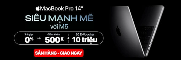 Bảng so sánh tổng quan MacBook Pro M5 và M4