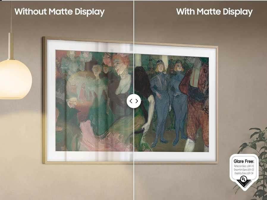 Bật lên là Tivi, tắt đi là tranh nghệ thuật