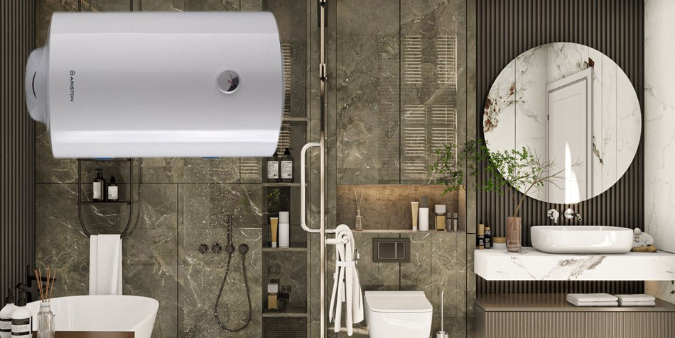 Bình nóng lạnh dung tích lớn 100L Ariston