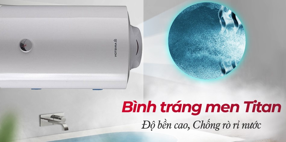 Bình nóng lạnh dung tích lớn 80L Ariston