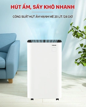 Chế độ sấy khô quần áo – Hỗ trợ đắc lực vào ngày mưa nồm