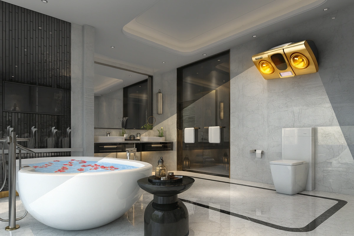 Đèn sưởi nhà tắm nào tốt