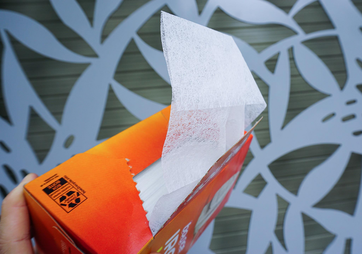 Giấy thơm có thể dùng khử mùi không gian nhỏ