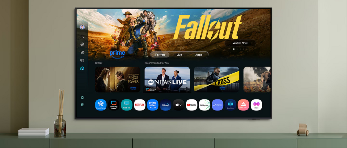 Hệ điều hành Tizen thông minh, đa ứng dụng, cho trải nghiệm giải trí tuyệt hảo