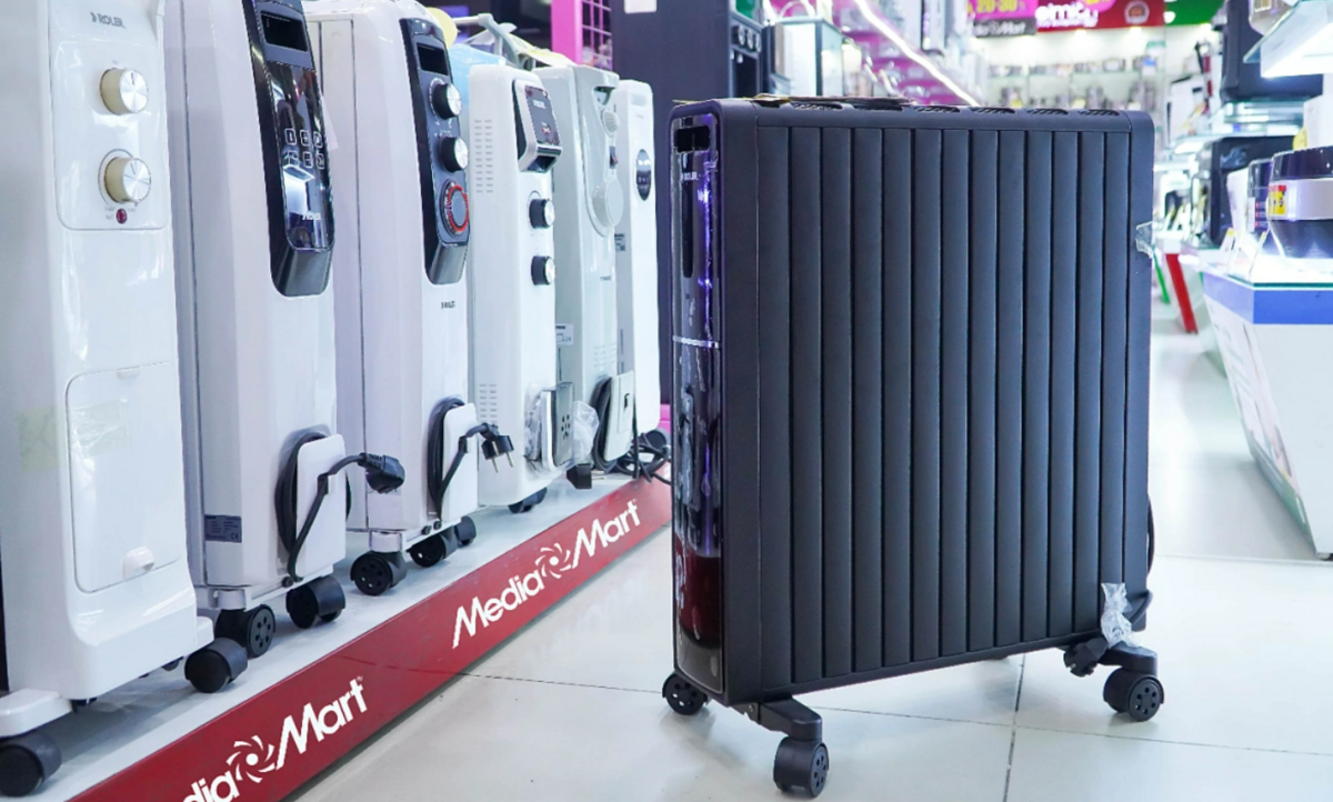 Máy sưởi dầu có tính an toàn cao và độ bền vượt trội