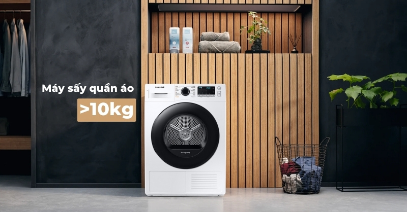 Những tiêu chí không nên bỏ qua khi lựa chọn máy sấy quần áo