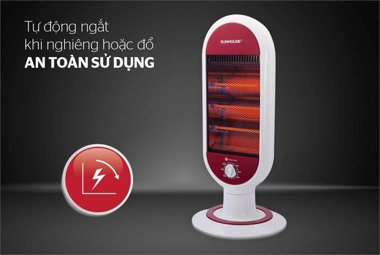 Quạt Sưởi Hồng Ngoại Sunhouse SHD7022