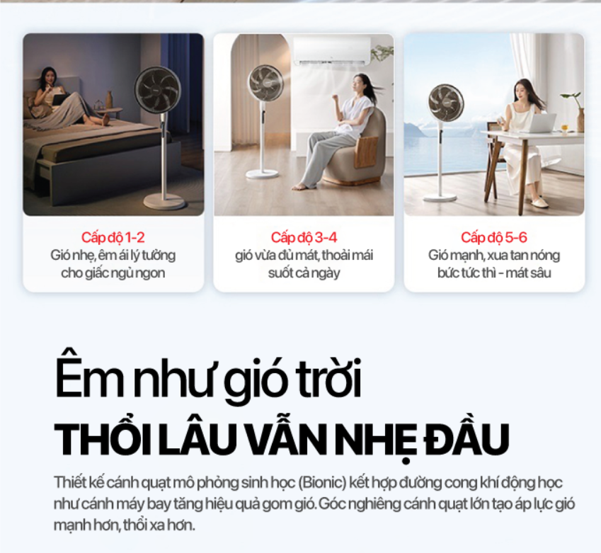 Thiết kế thanh mảnh, làm mát với t6 cấp độ linh hoạt