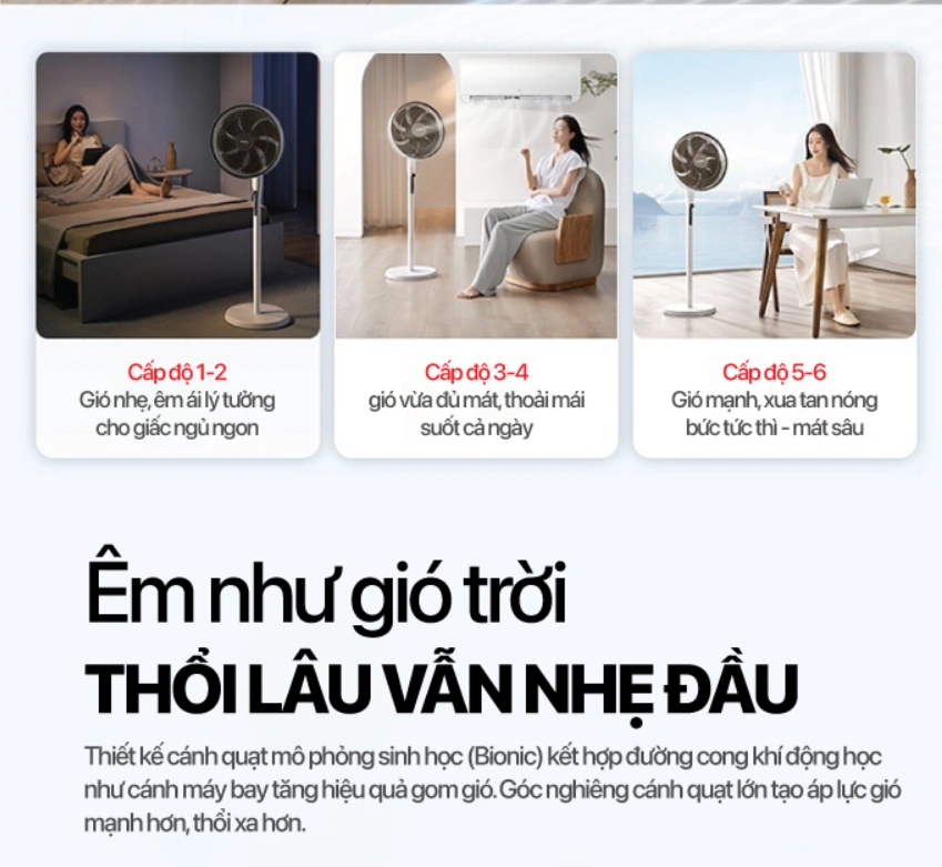 Thiết kế thanh mảnh, làm mát với t6 cấp độ linh hoạt