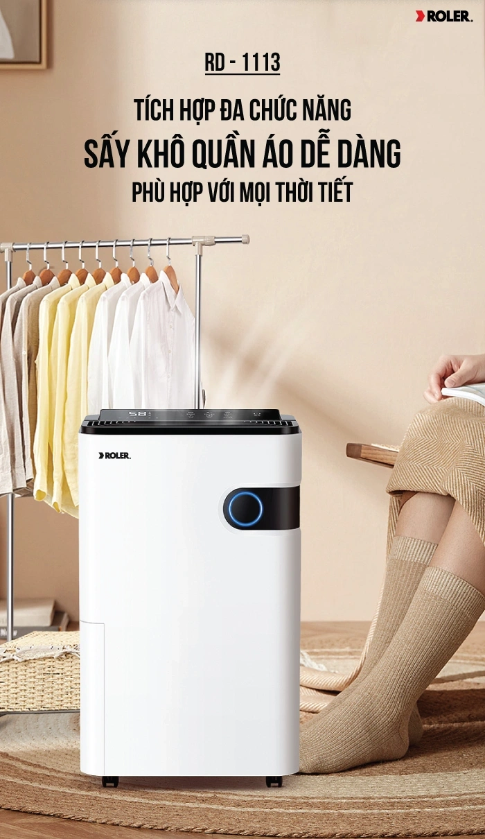 Tích hợp sấy, làm khô quần áo