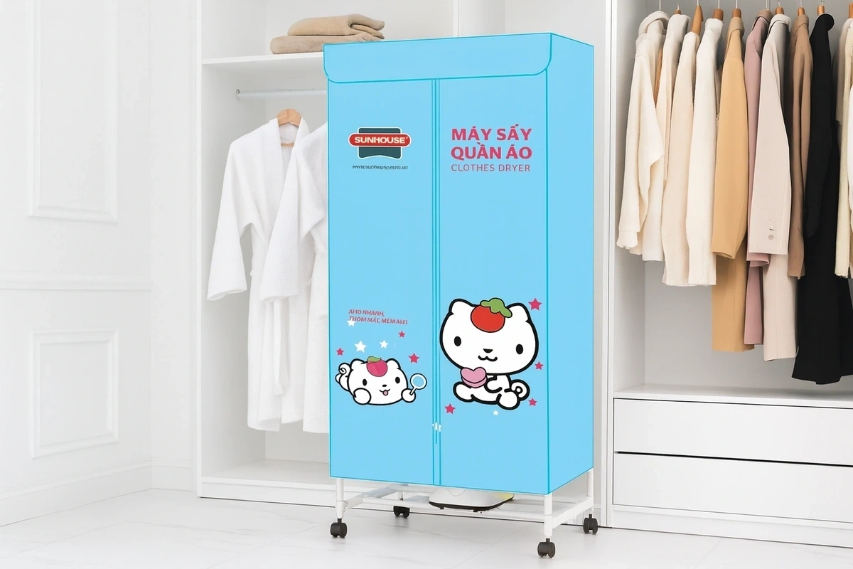 Tủ Sấy Quần Áo Sunhouse SHD2702 (900W)