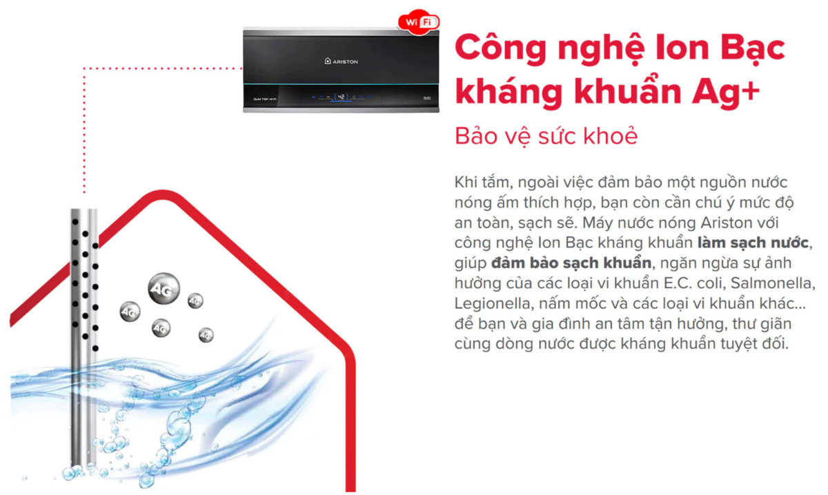 Công suất hoạt động 2.500W mạnh mẽ, mang đến khả năng làm nóng gián tiếp một cách nhanh chóng, kháng khuẩn tốt, an toàn sử dụng