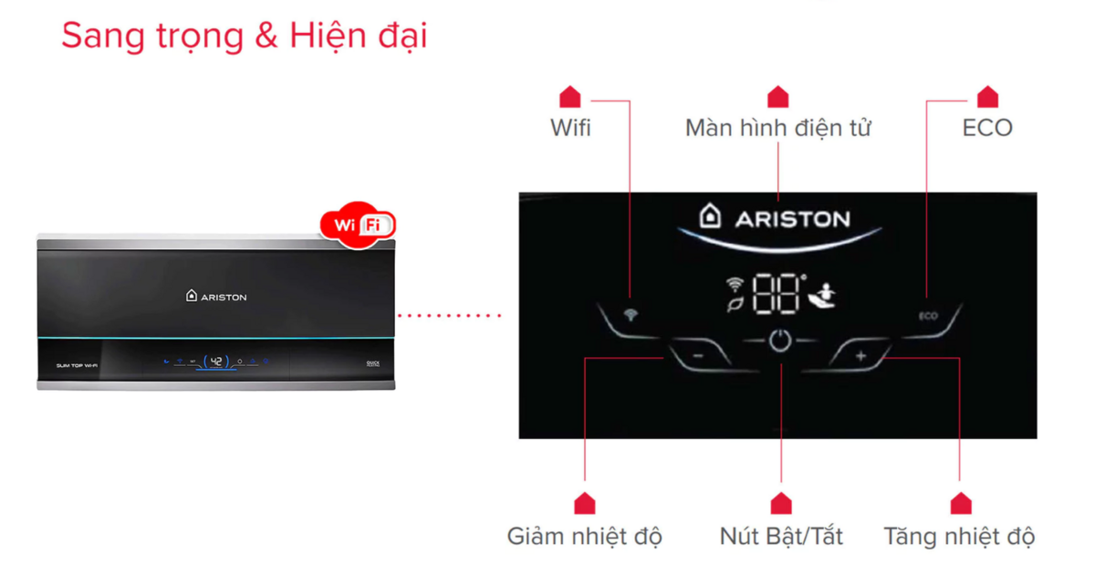 Công suất hoạt động 2.500W mạnh mẽ, mang đến khả năng làm nóng gián tiếp một cách nhanh chóng, kháng khuẩn tốt, an toàn sử dụng