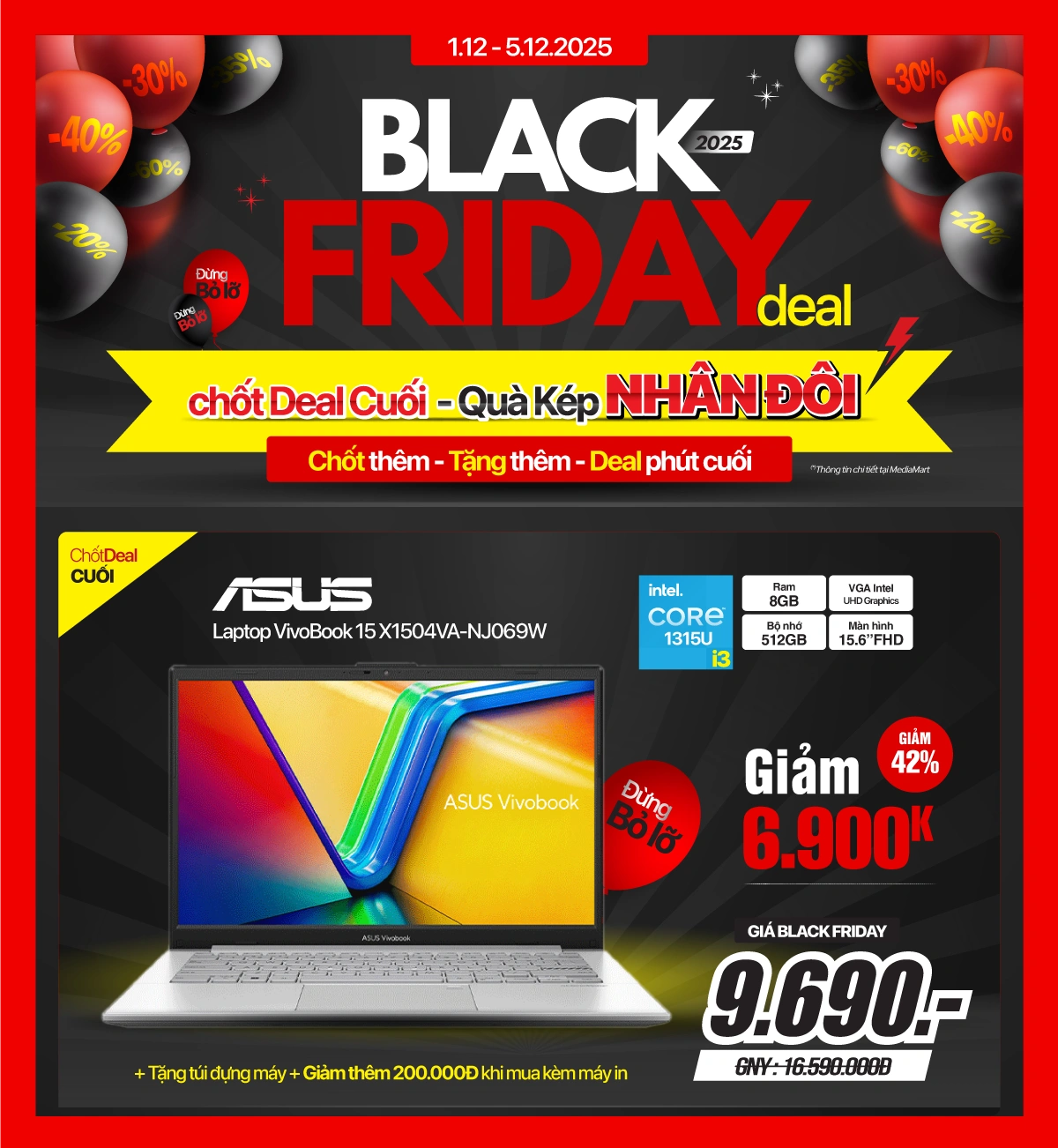 Laptop, PC giá rẻ nhất năm - Giảm đến 40% - Giá từ 9.990.000đ