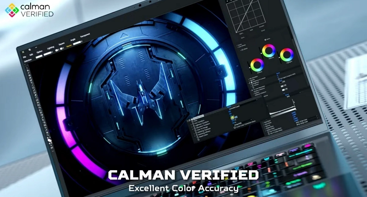 Màn hình OLED 120Hz - Hiển thị chuẩn màu, phản hồi tốc độ