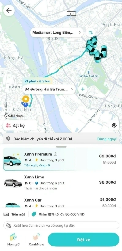 Hướng dẫn áp dụng mã giảm giá Xanh SM