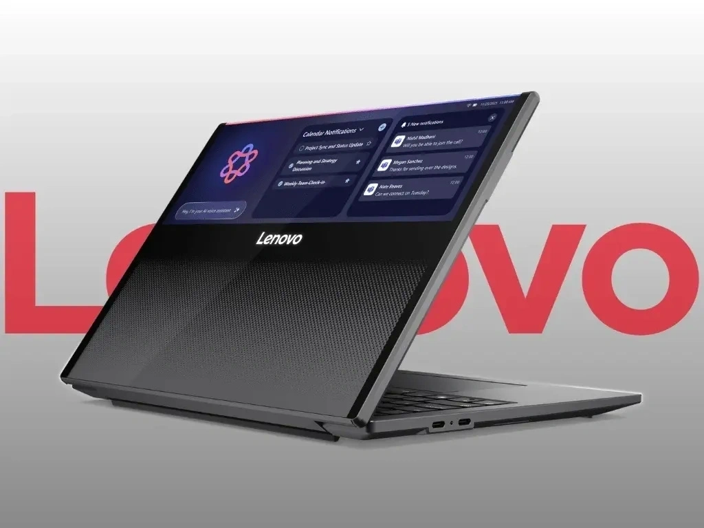 Laptop Lenovo ThinkPad Rollable XD với không gian hiển thị dọc