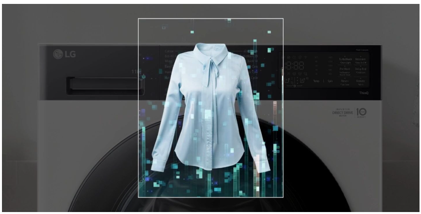 Máy giặt LG được trang bị công nghệ giặt AI DD thông minh