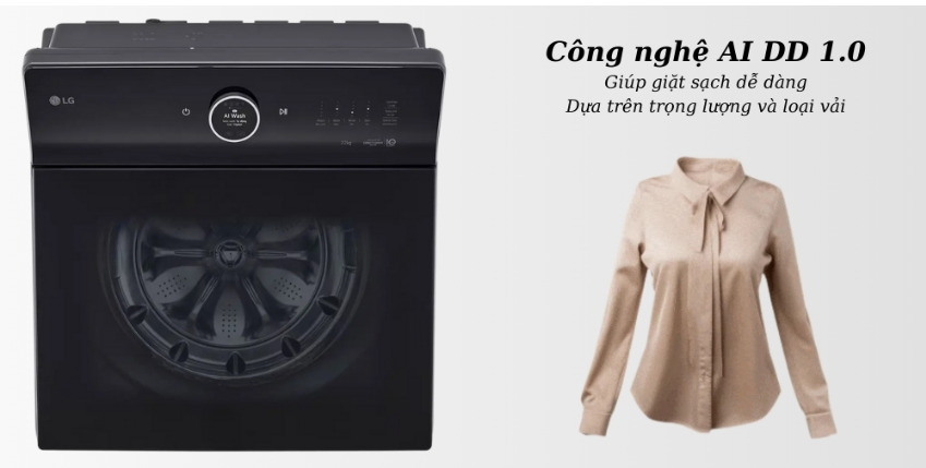 Sở hữu công nghệ giặt tiên tiến hứa hẹn mang đến hiệu quả giặt giũ tối ưu