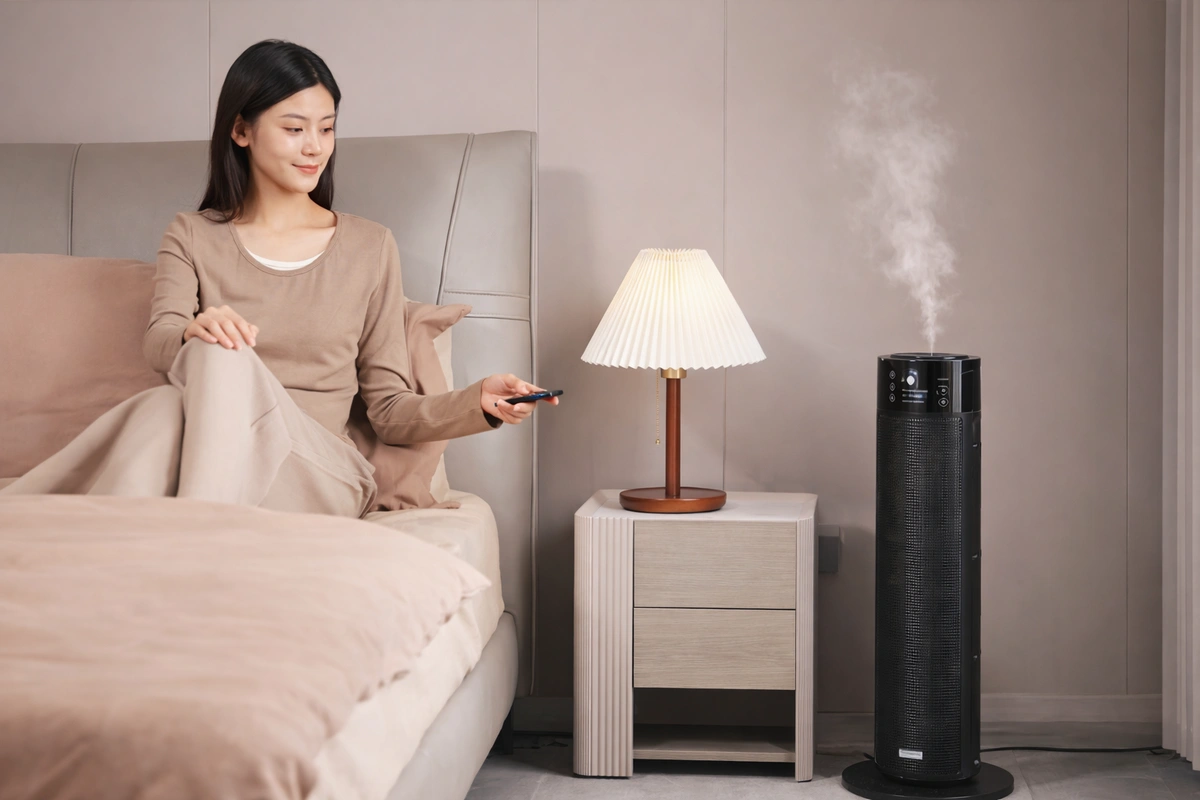 Sưởi Ceramic kết hợp tạo ẩm Roler RC-2124R