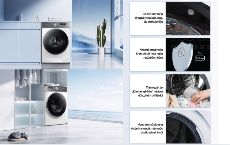 Tiện ích đầy đủ, an tâm khi sử dụng