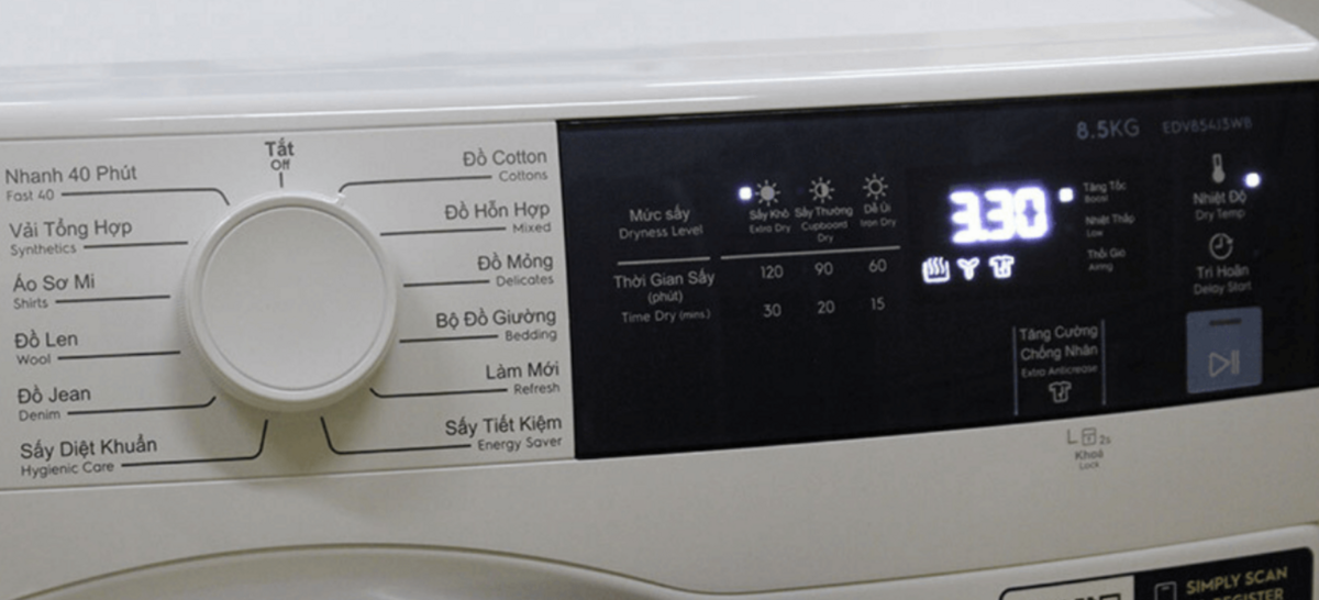Tiêu chí chọn mua máy sấy quần áo