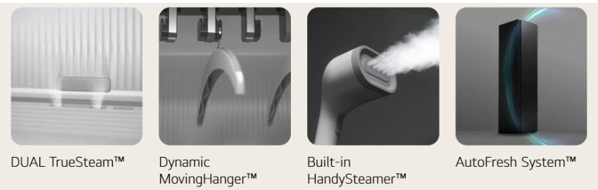 Tủ giặt hấp sấy LG Styler SC5MBR80H - Khử mùi, diệt khuẩn, hút ẩm