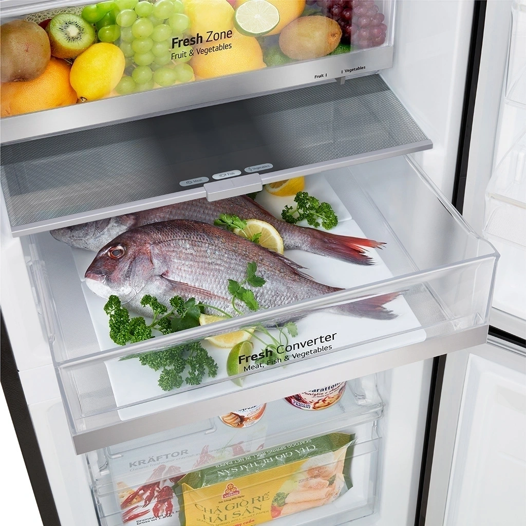 Tủ Lạnh LG Inverter 335 Lít LBB33BLGA Giá Tốt, Chính Hãng