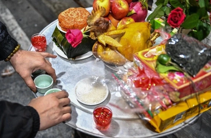 Văn khấn giao thừa ngoài trời số 1