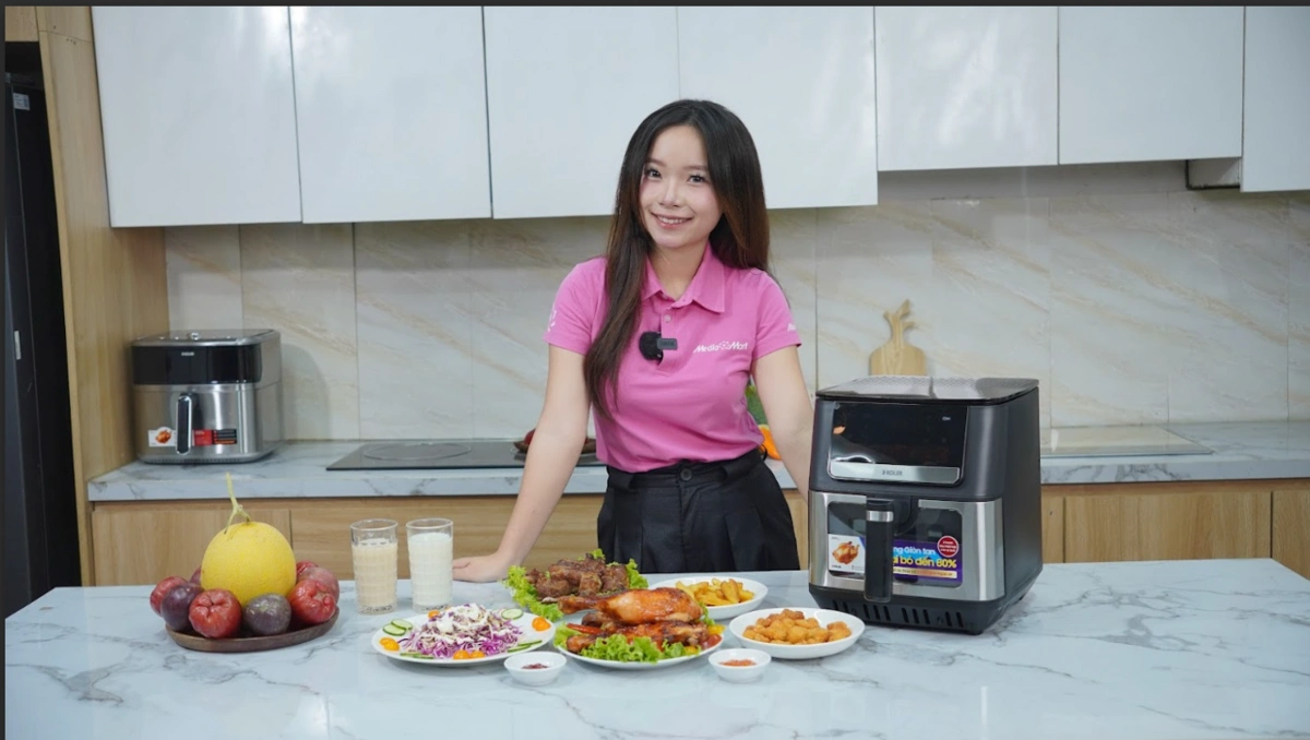 Công suất lên đến 1800W, công nghệ Rapid Air tiên tiến