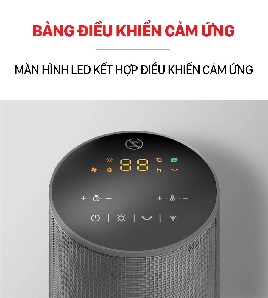 Hệ thống điều khiển thông minh với bảng điều khiển cảm ứng