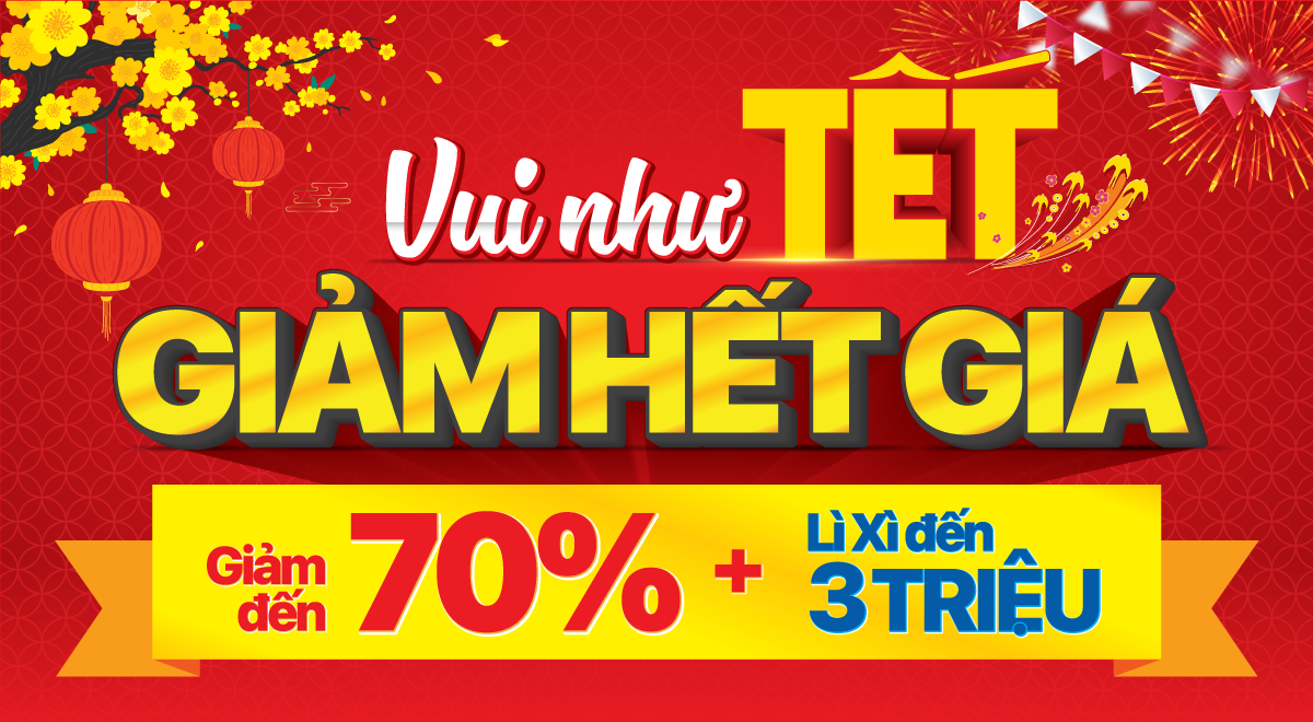 Laptop & PC khuyến mại Tết giảm đến 29%, Lì xì ngay 500k