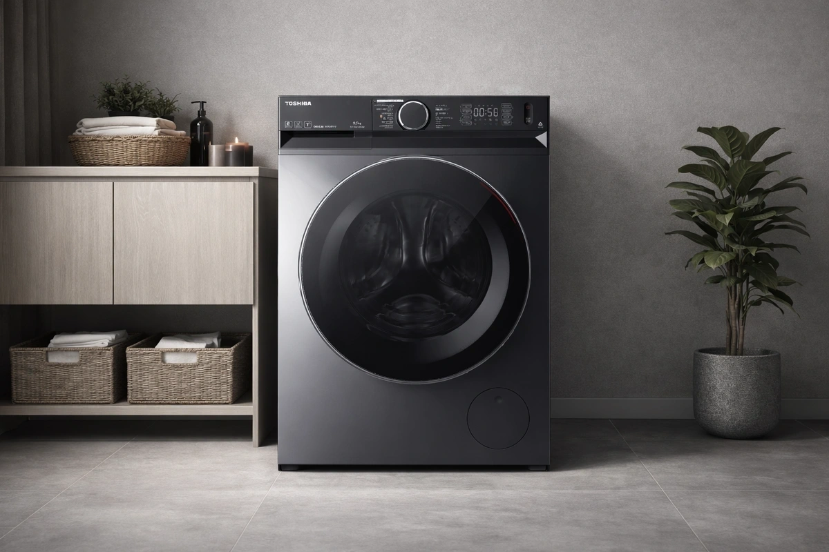 Máy giặt lồng ngang Toshiba Inverter 9.5 Kg TW-T23BU105UWV(MG)