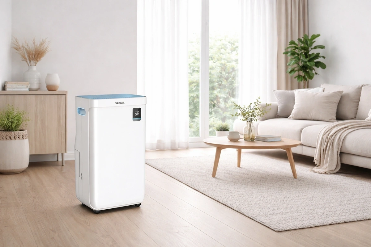 Máy hút ẩm điện tử kết hợp lọc không khí 20 lít Roler RD-1120F