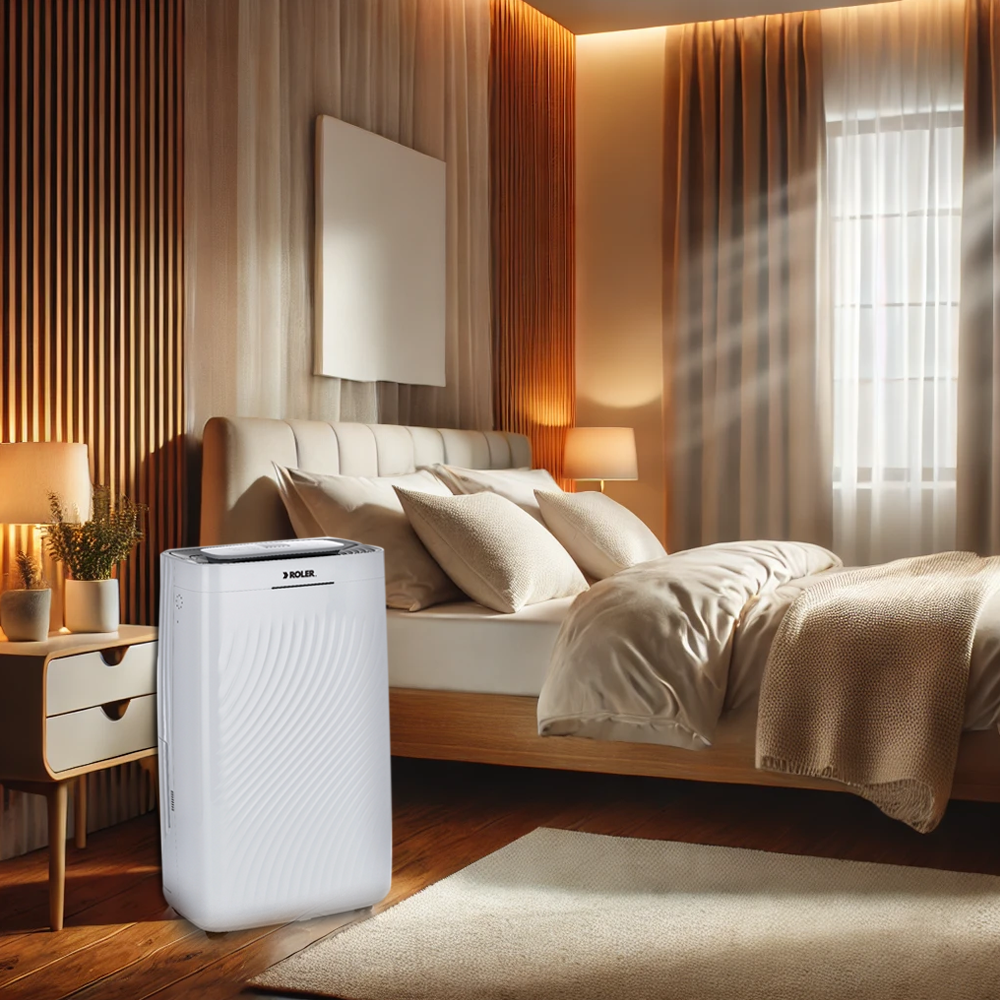 Máy hút ẩm Roler RD-1119 phù hợp cho không gian rộng dưới 35m2