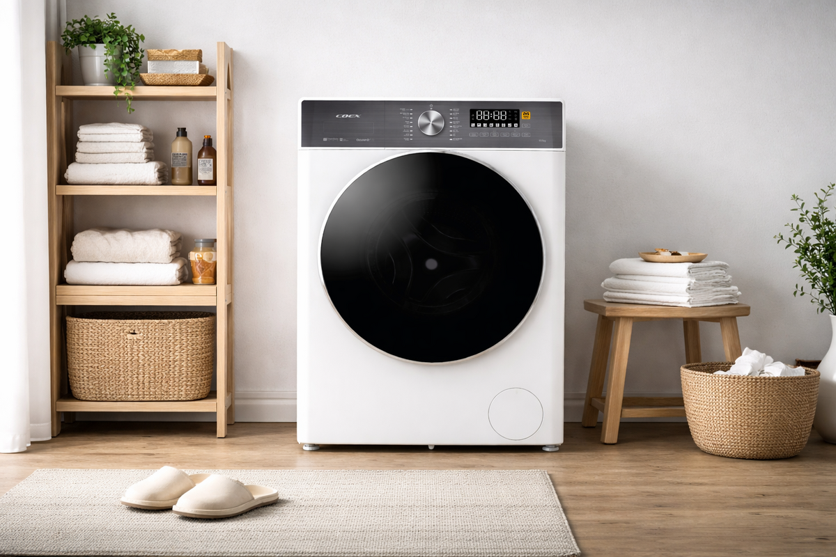 Review máy giặt lồng ngang Coex Inverter 10,5kg