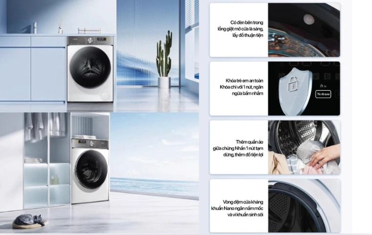 Tiện ích đầy đủ, an tâm khi sử dụng