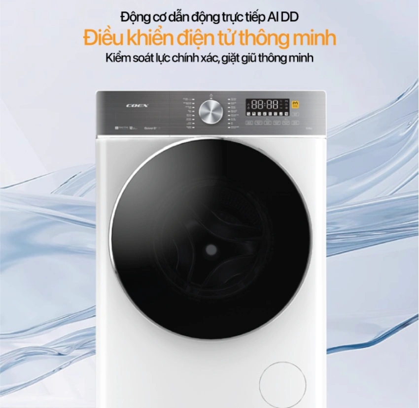 Giặt sạch vượt trội, nhiều tiện ích đi kèm