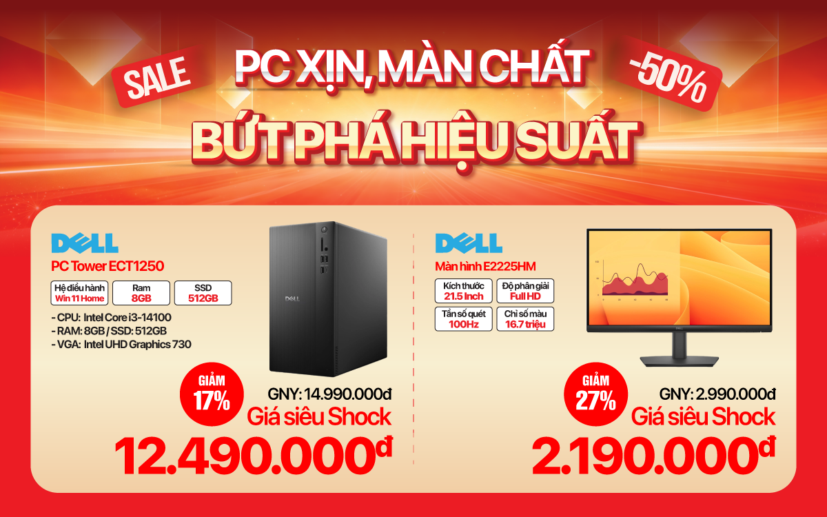 Laptop mua 1 tặng 3 - Thu cũ đổi mới giảm thêm 2 triệu