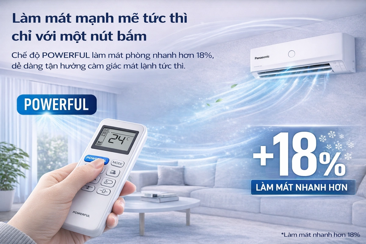Làm lạnh mạnh mẽ, bảo vệ sức khỏe người dùng